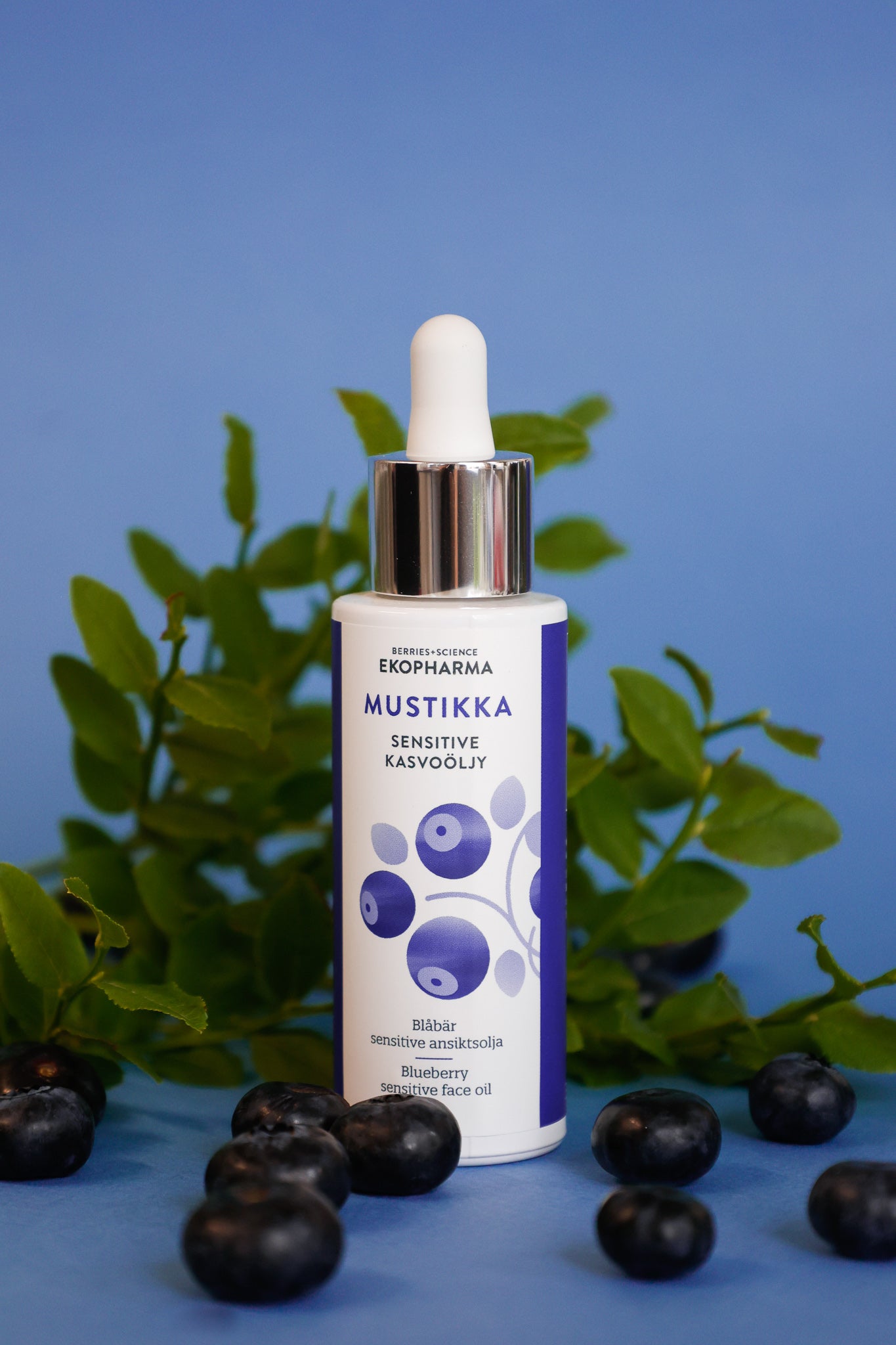 Ekopharma Mustikka Sensitive Kasvoöljy 30 ml
