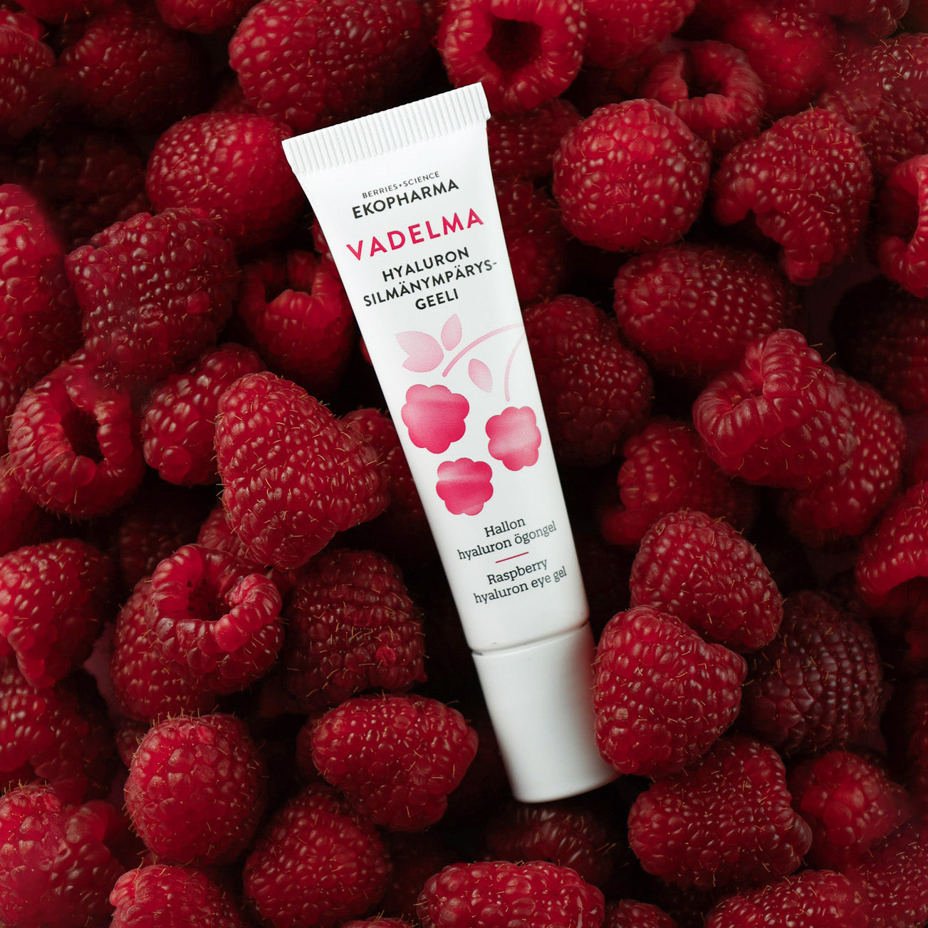 Ekopharma Vadelma Hyaluron Silmänympärysgeeli 15 ml PÄIVÄYS 1/2026