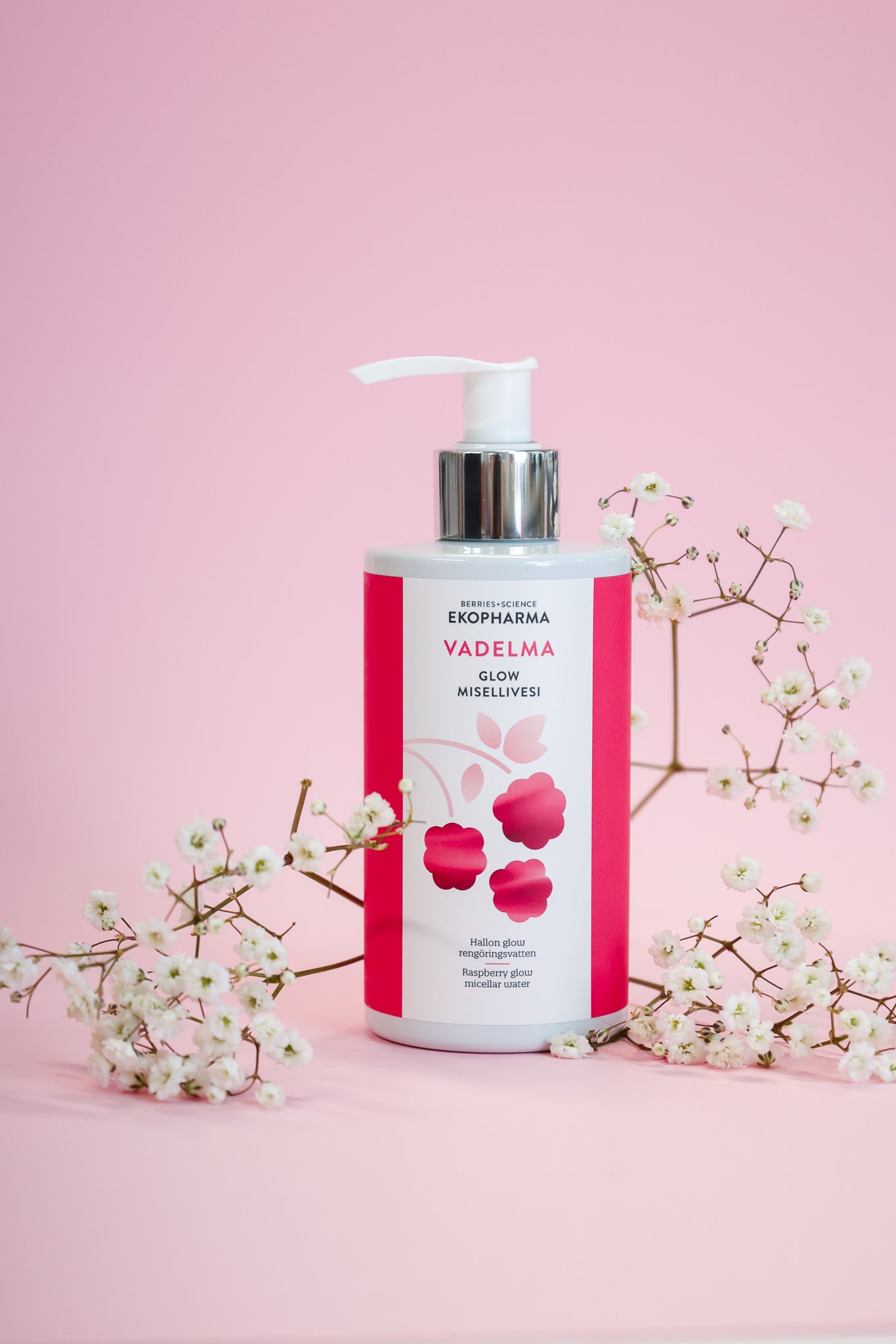 Ekopharma Vadelma Glow Misellivesi 250 ml