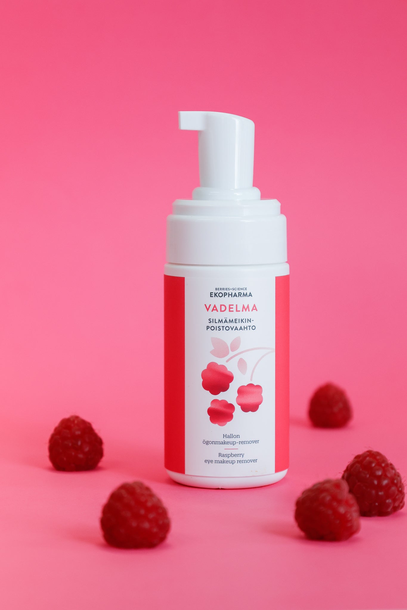 Ekopharma Vadelma Silmämeikinpoistovaahto 100 ml