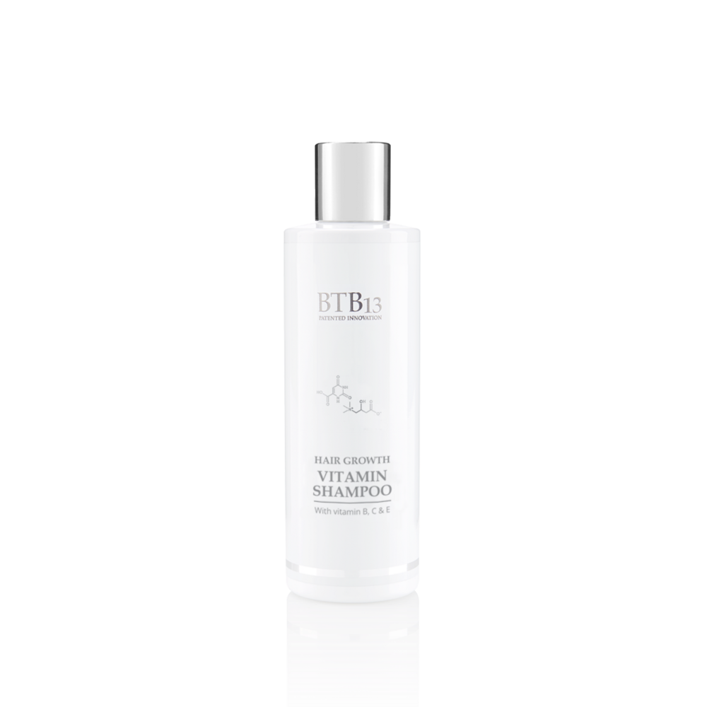 BTB13 Hair Growth Vitamin Shampoo 250 ml – tuotepakkaus
