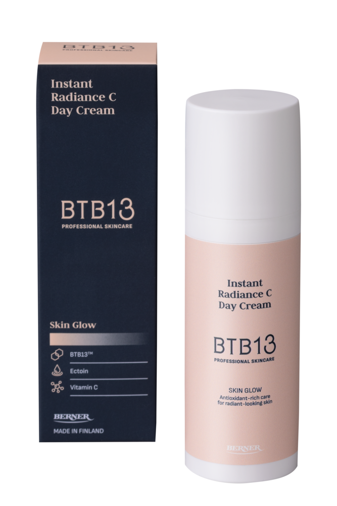 BTB13 Skin Glow Instant Radiance C Day Cream 50 ml – tuotepakkaus