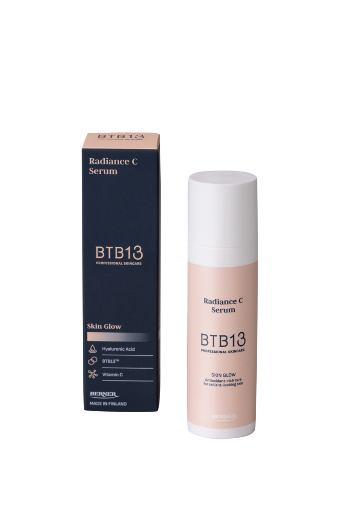 BTB13 Skin Glow Radiance C Serum 30 ml – tuotepakkaus