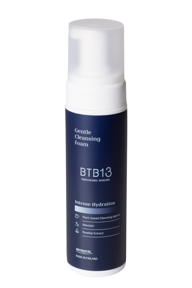 BTB13 Intense Hydration Gentle Cleansing Foam 200 ml – tuotepakkaus