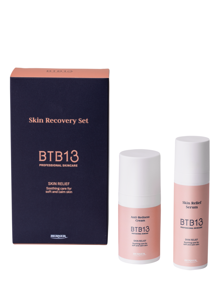 BTB13 Skin Relief Skin Recovery Set 30 ml + 30 ml – tuotepakkaus