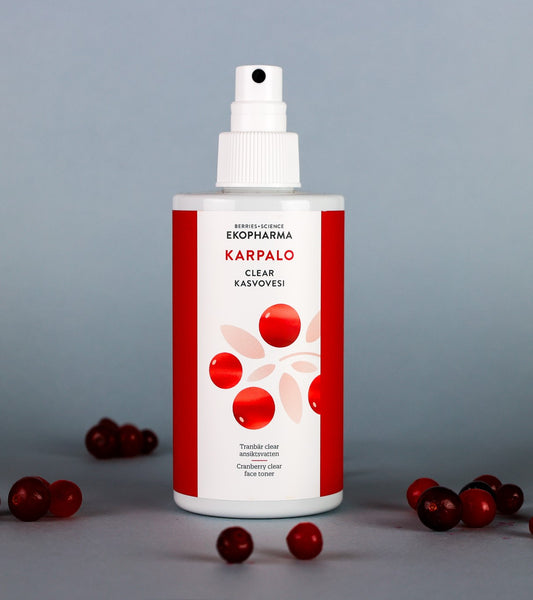 Ekopharma Karpalo Clear Kasvovesi 250 ml