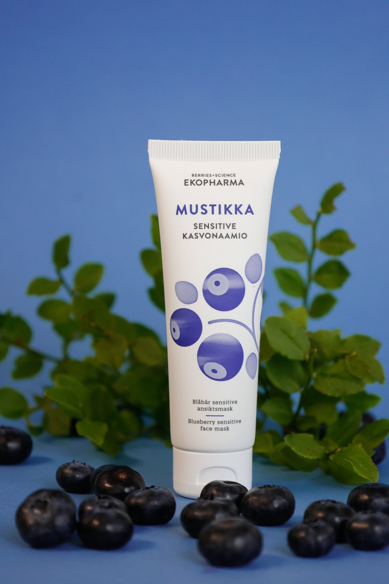 Ekopharma Mustikka Sensitive Kasvonaamio 50 ml