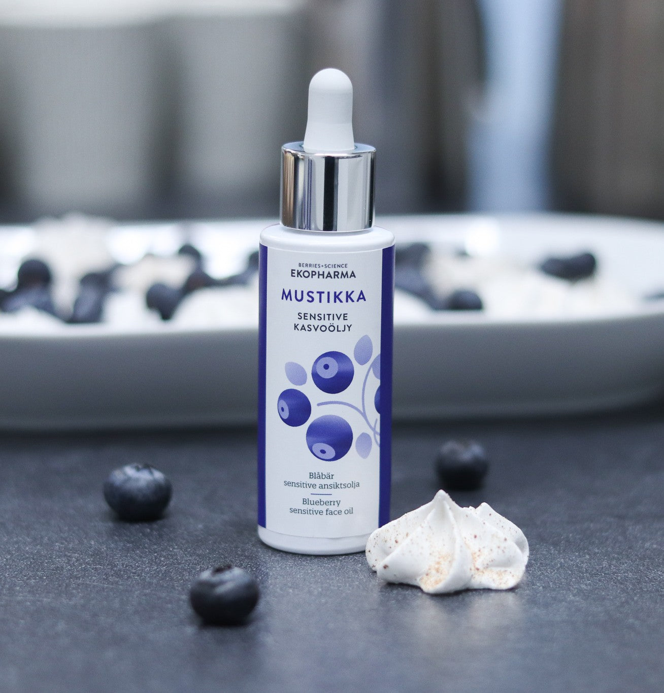 Ekopharma Mustikka Sensitive Kasvoöljy 30 ml