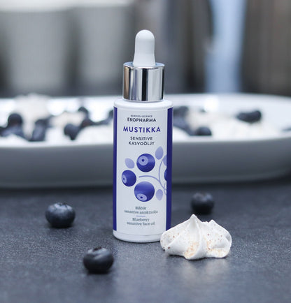 Ekopharma Mustikka Sensitive Kasvoöljy 30 ml