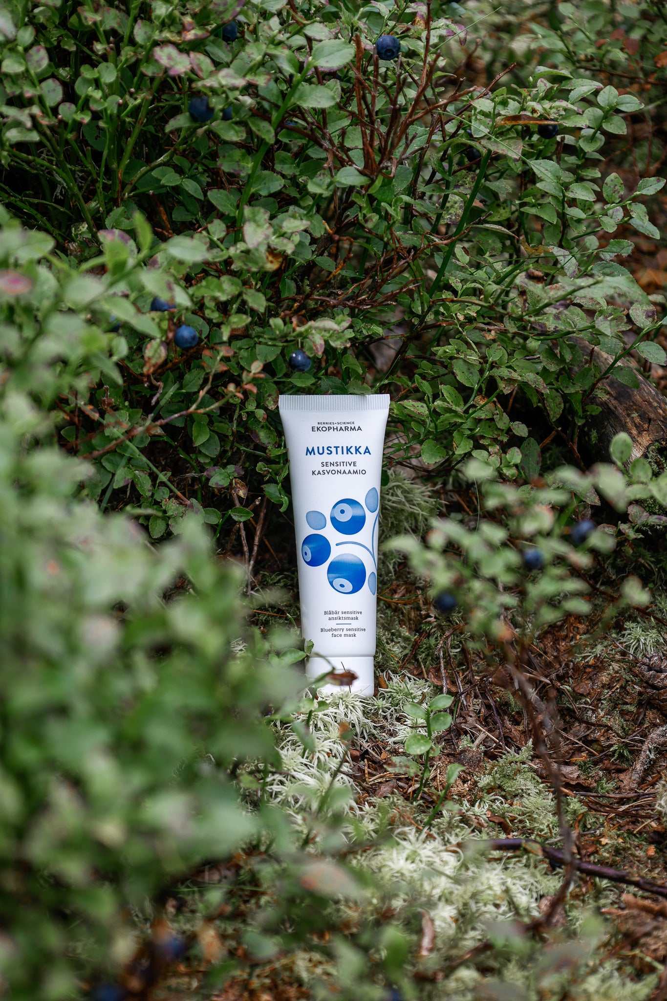 Ekopharma Mustikka Sensitive Kasvonaamio 50 ml