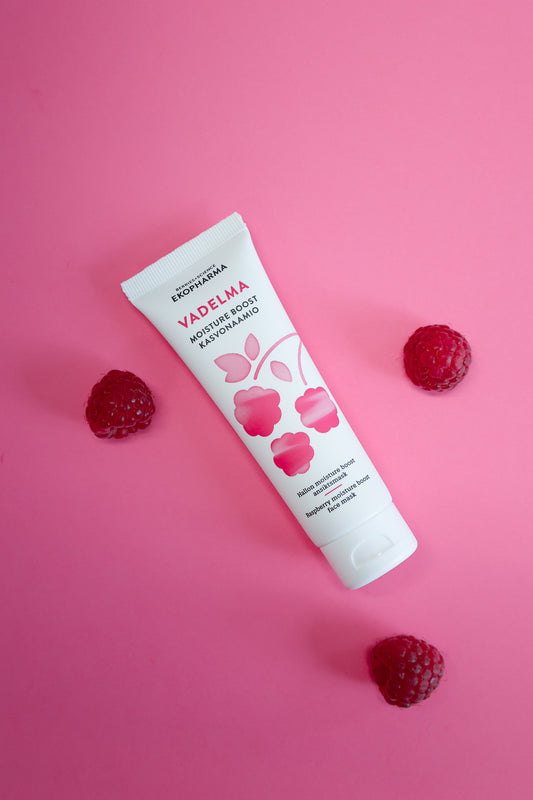 Ekopharma vadelma moisture boost kasvonaamio 50ml