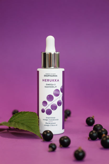 Ekopharma Herukka Omega-3 Kasvoöljy 30 ml