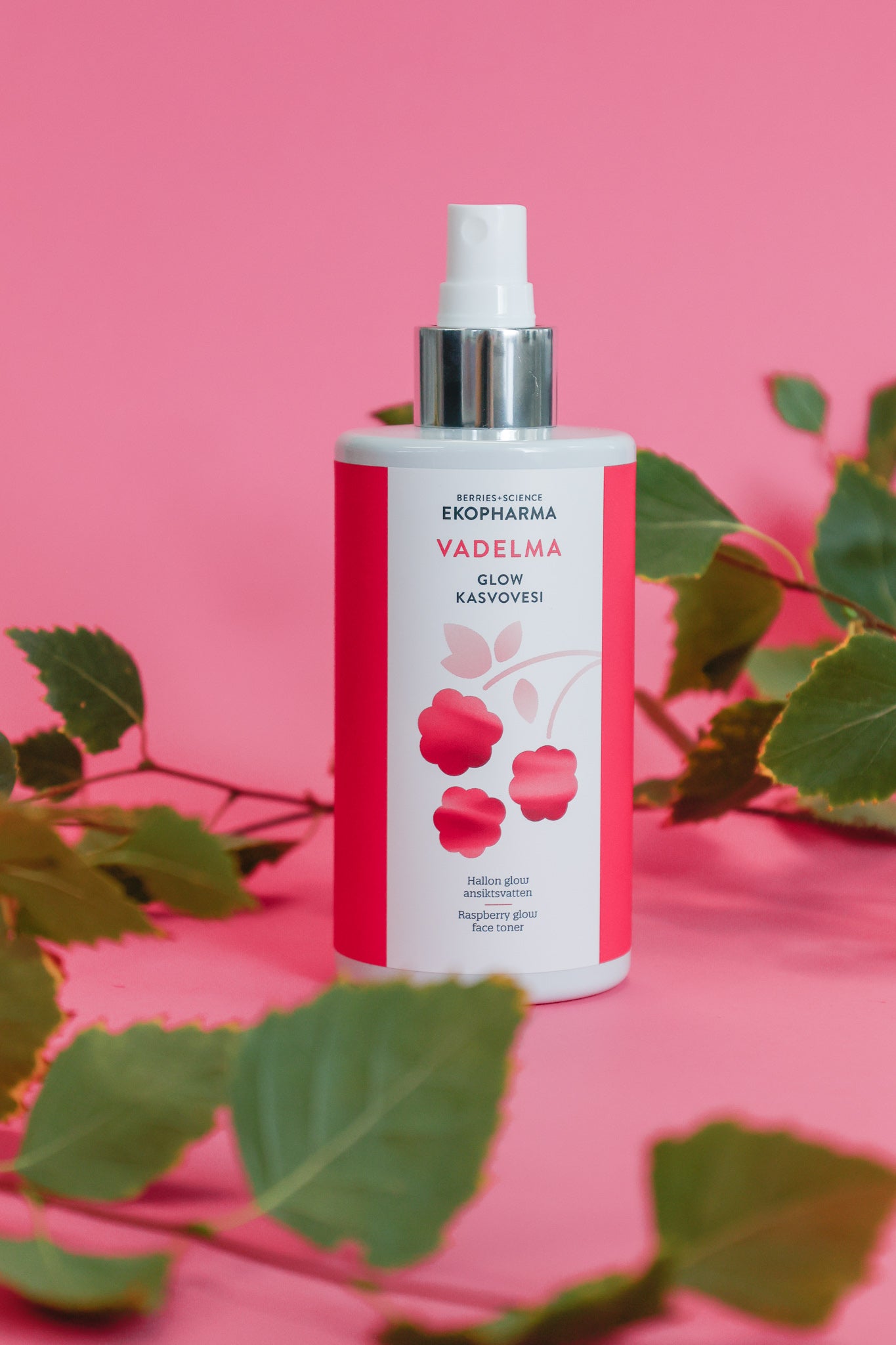 Ekopharma Vadelma Glow Kasvovesi 100 ml