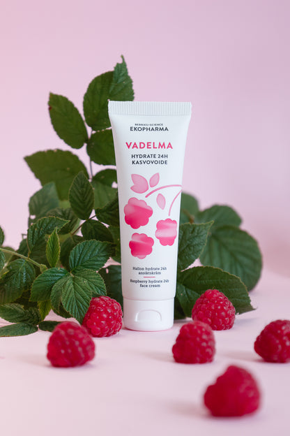 Ekopharma Vadelma Hydrate 24h Kasvovoide 50 ml